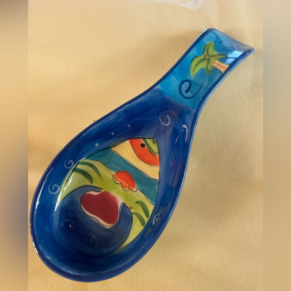 Hausen Ware Ceramic Spoon Rest